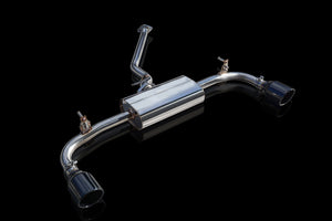 EXART ONE MUFFLER CARBON FIBER CIRCULAR TAILPIPE (OUTER DIAMETER Φ114) EXHAUST EXHAUST FOR TOYOTA RAV4 6AA-AXAH54 HYBRID A25A-FXS A25A-3NM-4NM EA02-TY113-C