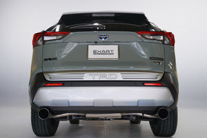 EXART ONE MUFFLER TITANIUM CIRCULAR TAILPIPE (OUTER DIAMETER Φ114) EXHAUST EXHAUST FOR TOYOTA RAV4 6AA-AXAH54 HYBRID A25A-FXS A25A-3NM-4NM EA02-TY113-T