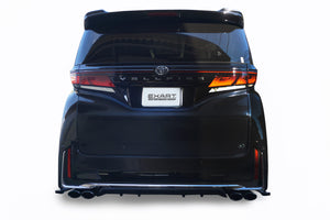 EXART ONE MUFFLER TITANIUM TAIL EXHAUST EXHAUST FOR TOYOTA ALPHARD 3BA-AGH40W 2AR-FE EA02-TY120-T