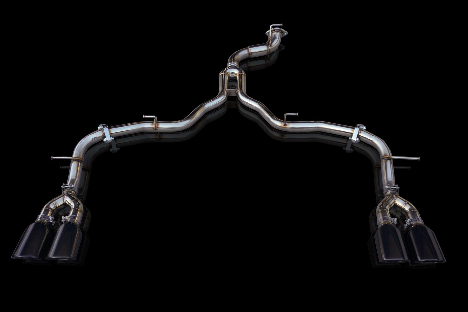 EXART ONE MUFFLER GRAPHITE TAIL EXHAUST EXHAUST FOR TOYOTA ALPHARD VELLFIRE 6AA-AAHH40W A25A-FXS EA02-TY122-G