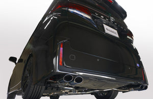EXART ONE MUFFLER GRAPHITE TAIL EXHAUST EXHAUST FOR TOYOTA ALPHARD VELLFIRE 6AA-AAHH40W A25A-FXS EA02-TY122-G