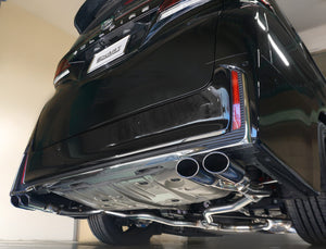 EXART ONE MUFFLER GRAPHITE TAIL EXHAUST EXHAUST FOR TOYOTA ALPHARD VELLFIRE 6AA-AAHH40W A25A-FXS EA02-TY122-G