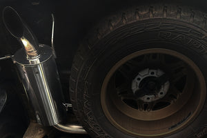 EXART ONE MUFFLER EXHAUST EXHAUST FOR TOYOTA LAND CRUISER 300 3BA-VJA300W V35A-FTS EA02-TY121