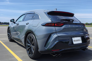 EXART ONE MUFFLER CARBON OVAL TAIL (110MM X 70MM 4 PIECES) EXHAUST EXHAUST FOR TOYOTA CROWN SPORT 6AA-AZSH36W 6LA-AZSH37W A25A-FXS EA02-TY123-GC-STANDARD-REAR-BUMPER