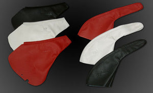 CAR MAKE T&E VERTEX LEATHER HAND BRAKE BOOTS NISSAN BLACK SHIRAITO R34 SKYLINE FOR  CARMAKETE-00945