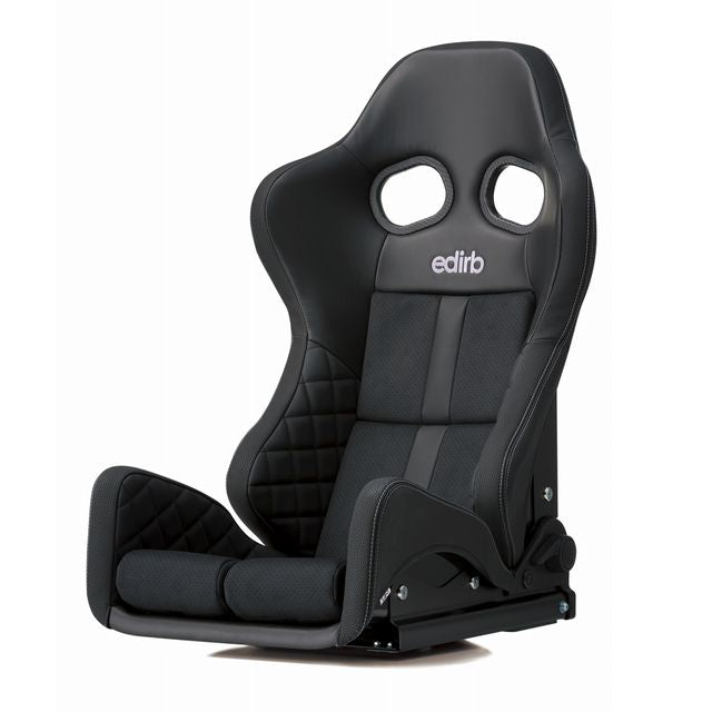BRIDE EDIRB 162 GRAY STITCH CARBON SHELL LOW CUSHION G62PLC