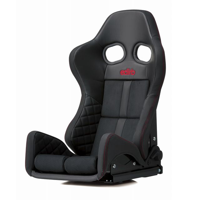 BRIDE EDIRB 162 RED STITCH CARBON SHELL LOW CUSHION G62PBC