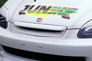 JUN AUTO FRONT GRILLE  For HONDA CIVIC EK4/EK9 - 8003W-H001