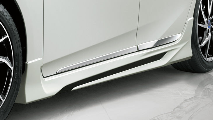 MODELLISTA SIDE SKIRT ELEGANCE BLACK MICA FOR TOYOYA PRIUS ZVW51 D2611-50110-C0