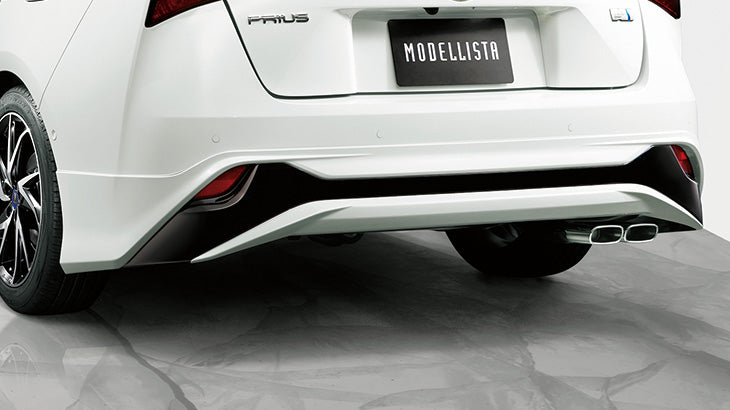 MODELLISTA REAR SKIRT ELEGANCE GRAY FOR TOYOYA PRIUS ZVW51 D2641-59610-B1