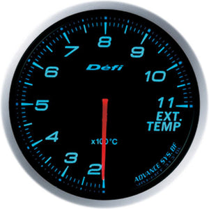 DEFI ADVANCE BF EXHAUST TEMPERATURE GAUGE BLUE FOR  DF10603
