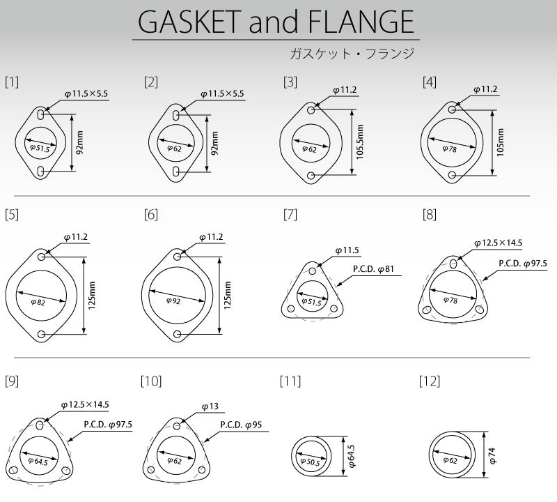SARD EXHAUST SUB PARTS GASKET 31111