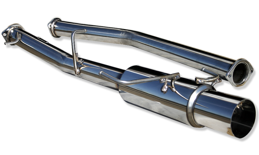 REINHARD E TYPE MUFFLER STAINLESS EXHAUST FOR NISSAN SKYLINE HR34 4DR 2WD RB25DE RB20DE RNE2748
