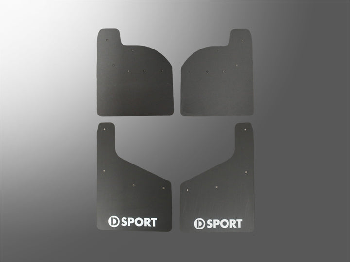 D-SPORT RALLY MUD FLAP BLACK FOR DAIHATSU ROCKY A200S A201S A202S A210S 66241-A310