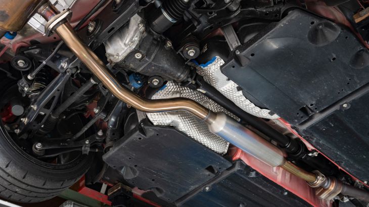 SARD SU-Z STAINLESS MUFFLER TYPE II CENTER PIPE ONLY FOR TOYOTA GR86 ZN8 SUBARU BRZ ZD8 60327