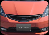 TAKERO'S GRILLE CARBON FOR HONDA FIT GE8 TAKEROS-00006