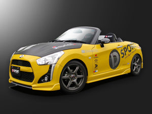 D-SPORT AERO PARTS SIDE SKIRT PAINTED MATADOR RED PEARL R70 FOR DAIHATSU COPEN LA400K LA400A ROBE GR SPORT 08150-A240-R70-KX