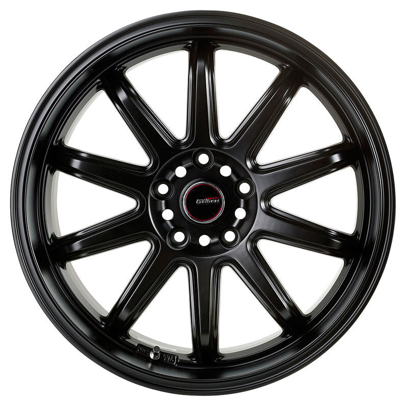 5ZIGEN FIREBALL RR 18X7.5 +47 5-100 MATT BLACK FIR8754750MB