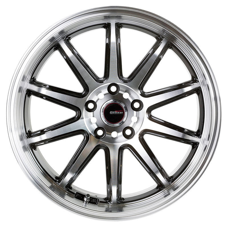 5ZIGEN FIREBALL RR 17X8.0 +47 5-100 BLACK POLISH FIR7804750BP