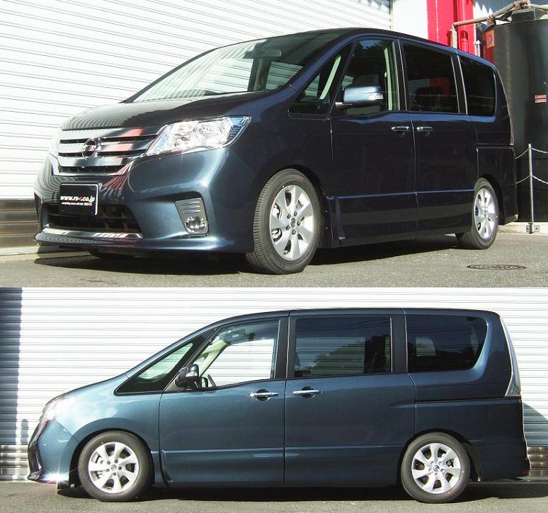 RS-R BASIC-I COILOVER SUSPENSION RECOMMENDED SPRING RATE FOR NISSAN SERENA FC26 BAIN705M