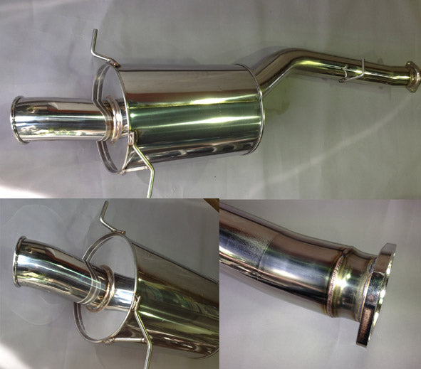 RE-AMEMIYA 90CURL DOLPHIN TAIL MUFFLER FR80 FOR MAZDA RX-7 FD3S M0-022036-054