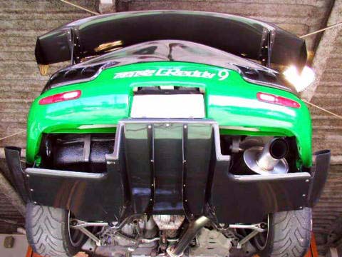 RE-AMEMIYA BOWTECH GENERATOR CARBON FULL SET FOR MAZDA RX-7 FD3S D0-022030-156