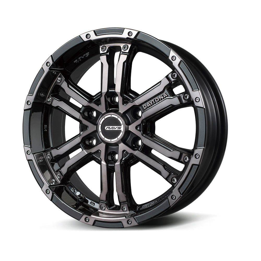 RAYS TEAM DAYTONA FDX COLLECTION 17X8J +20 6X139.7 CLEAR BLACK (K1) 38837802016K1