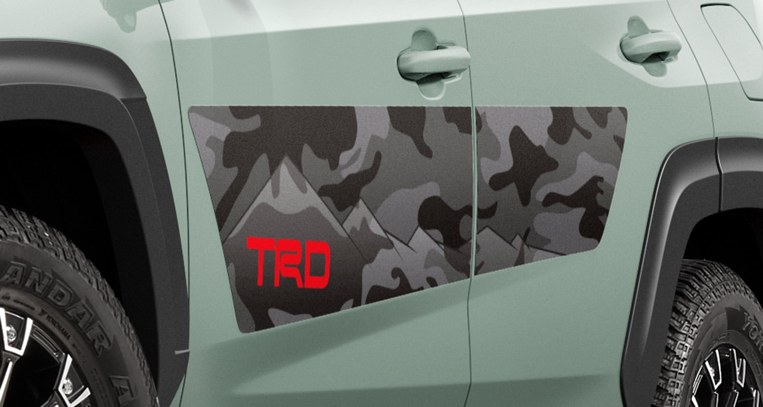 TRD SIDE DECAL For RAV4 MXAA52 54 AXAH52 54 MS316-42002