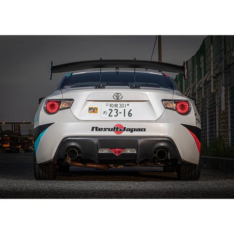RESULT JAPAN GT WING SWAN NECK REGAL TYPE FPR FOR TOYOTA 86 ZN6 SUBARU BRZ ZC6 RESULTJAPAN-00138