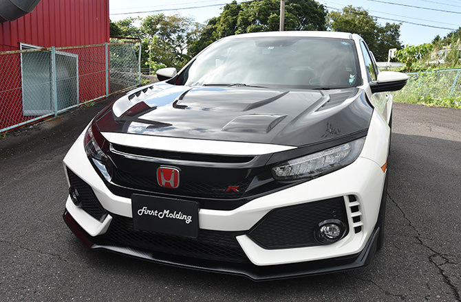 FIRST MOLDING AERO BONNET FRP FOR HONDA CIVIC FK8