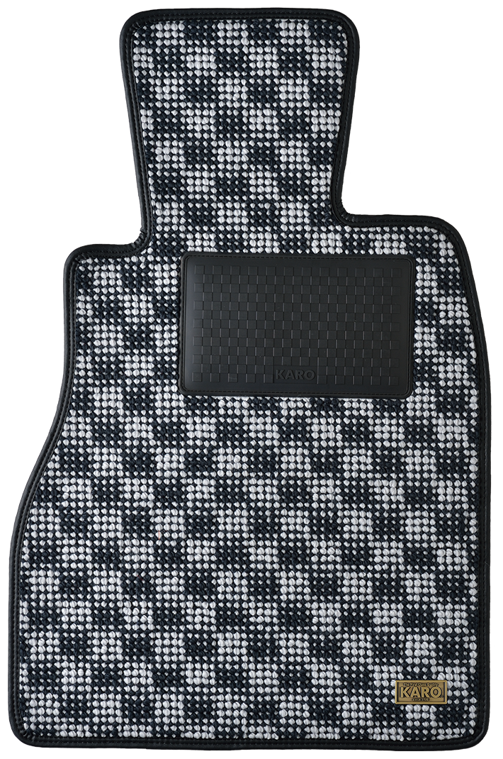 KARO GRAN FLAXY BRILLIANT GRAY FLOOR MATS FOR Suzuki MR Wagon MF21S GRAN-FLAXY-1626-GRAY