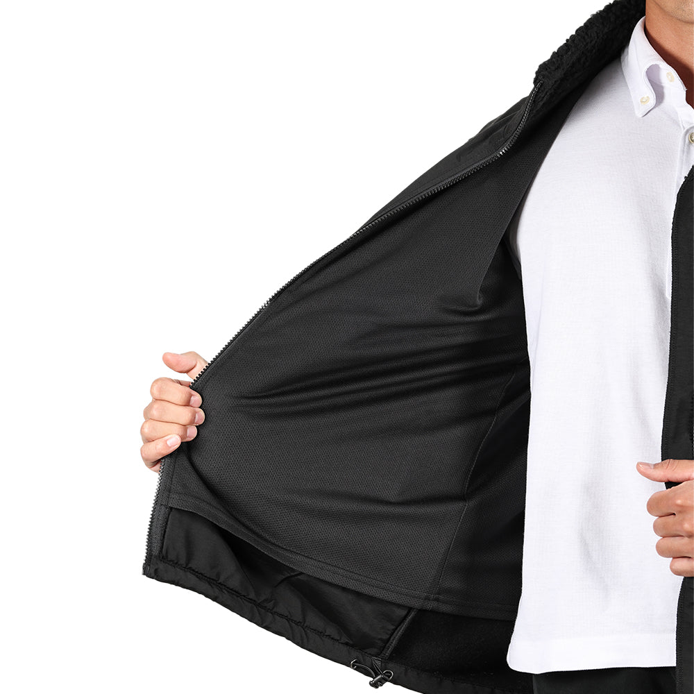 RAYS No.14 RAYS FLEECE JACKET 23A SIZE XL BLACK 7409030020036