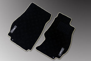 TOP SECRET ORIGINAL FLOOR MATS FRONT SET FOR NISSAN SKYLINE GT-R BNR32 TOP-SECRET-00408