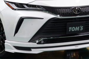 TOMS FRONT SPOILER BLACK 202 FOR TOYOTA HARRIER MXUA80 85 52110-TAU80-B