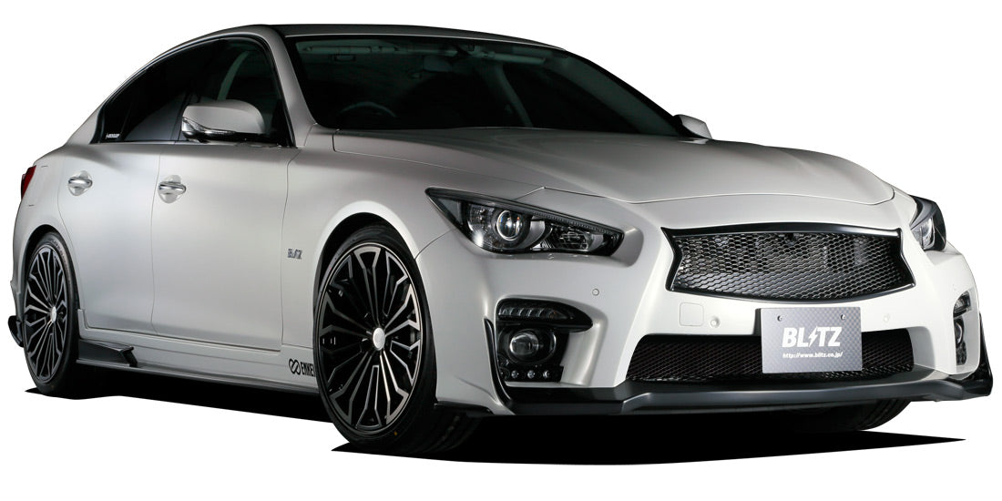 BLITZ Front Bumper Spoiler  For NISSAN SKYLINE HYBRID HV37 VQ35HR 60177