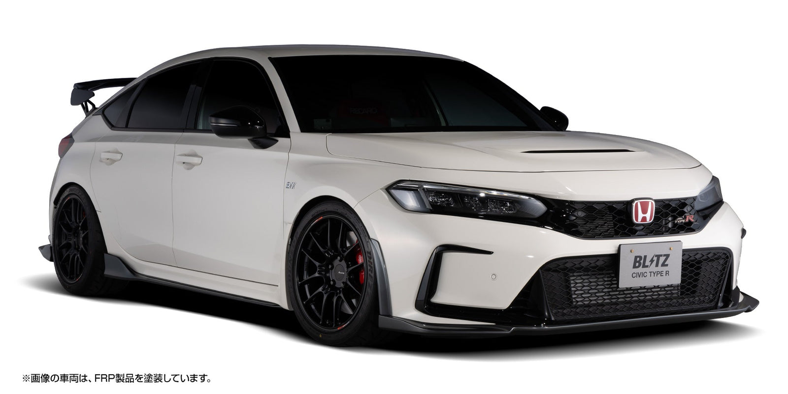 BLITZ FRONT LIP SPOILER FRP UNPAINTED FOR HONDA CIVIC TYPE R FL5 K20C 60460