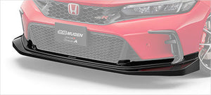 MUGEN FRONT UNDER SPOILER BERLINA BLACK FOR HONDA CIVIC TYPE R FL5 71110-XNRC-K0S0-BG