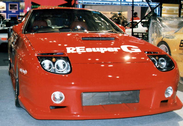 RE-AMEMIYA FULL COWL-PRO ROUND 4 LIGHTS FOR MAZDA RX-7 FC3S D0-012030-152