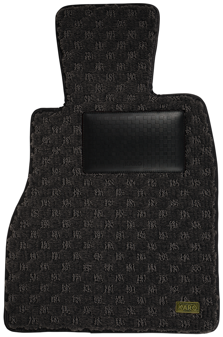 KARO GRAN QUEST WARM GRAY FLOOR MATS FOR MERCEDES BENZ 380SEC~560SEC C126 GRAN-QUEST-65-GRAY