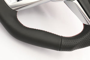 KENSTYLE STEERING WHEEL ALL BLACK LEATHER FOR MAZDA ROADSTER ND5RC NDERC FIAT ABART NF2EK MC01