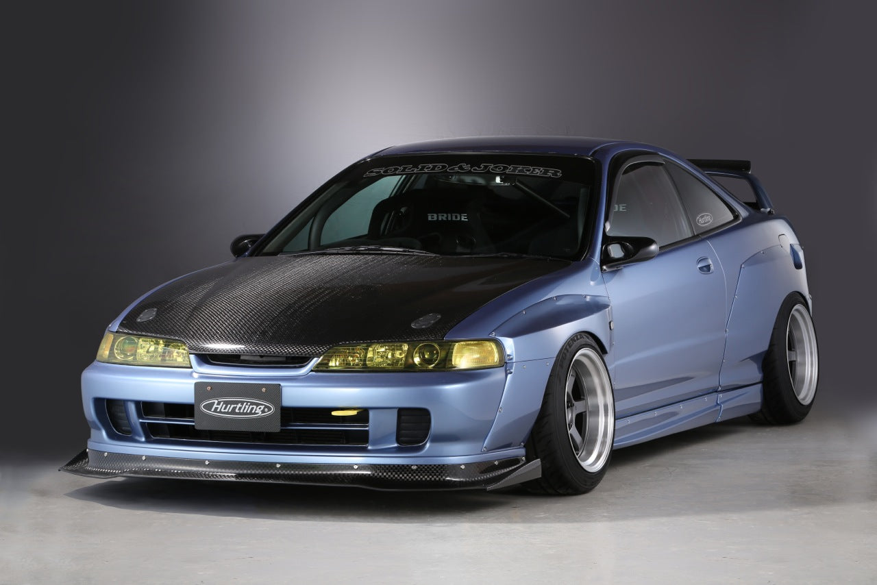 VARIS SOLID JOKER TY-R NORMAL BODY FRONT SPOILER 3K CARBON FOR HONDA INTEGRA DC2 HA-H001
