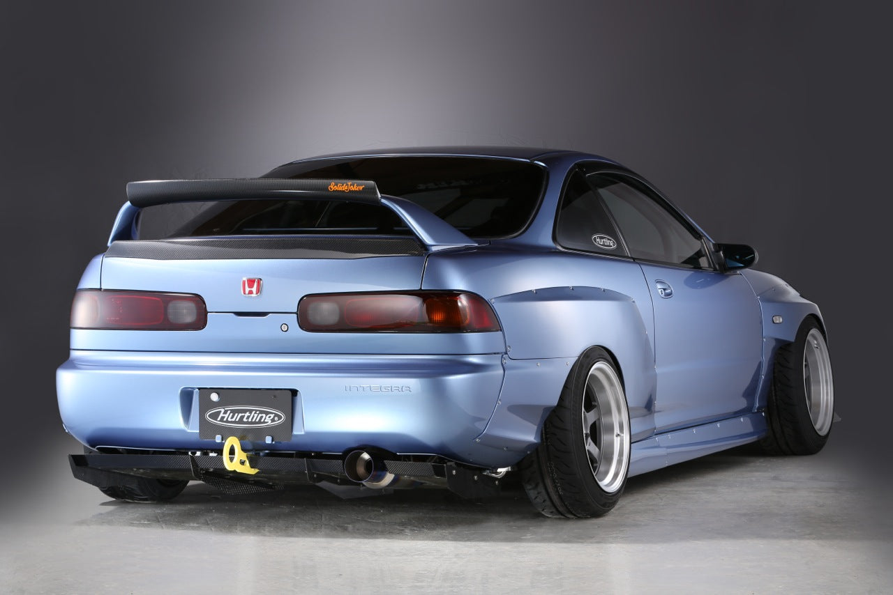 VARIS SOLID JOKER TY-R WIDE BODY GARNISH FLAP CARBON FOR HONDA INTEGRA DC2 HA-H006
