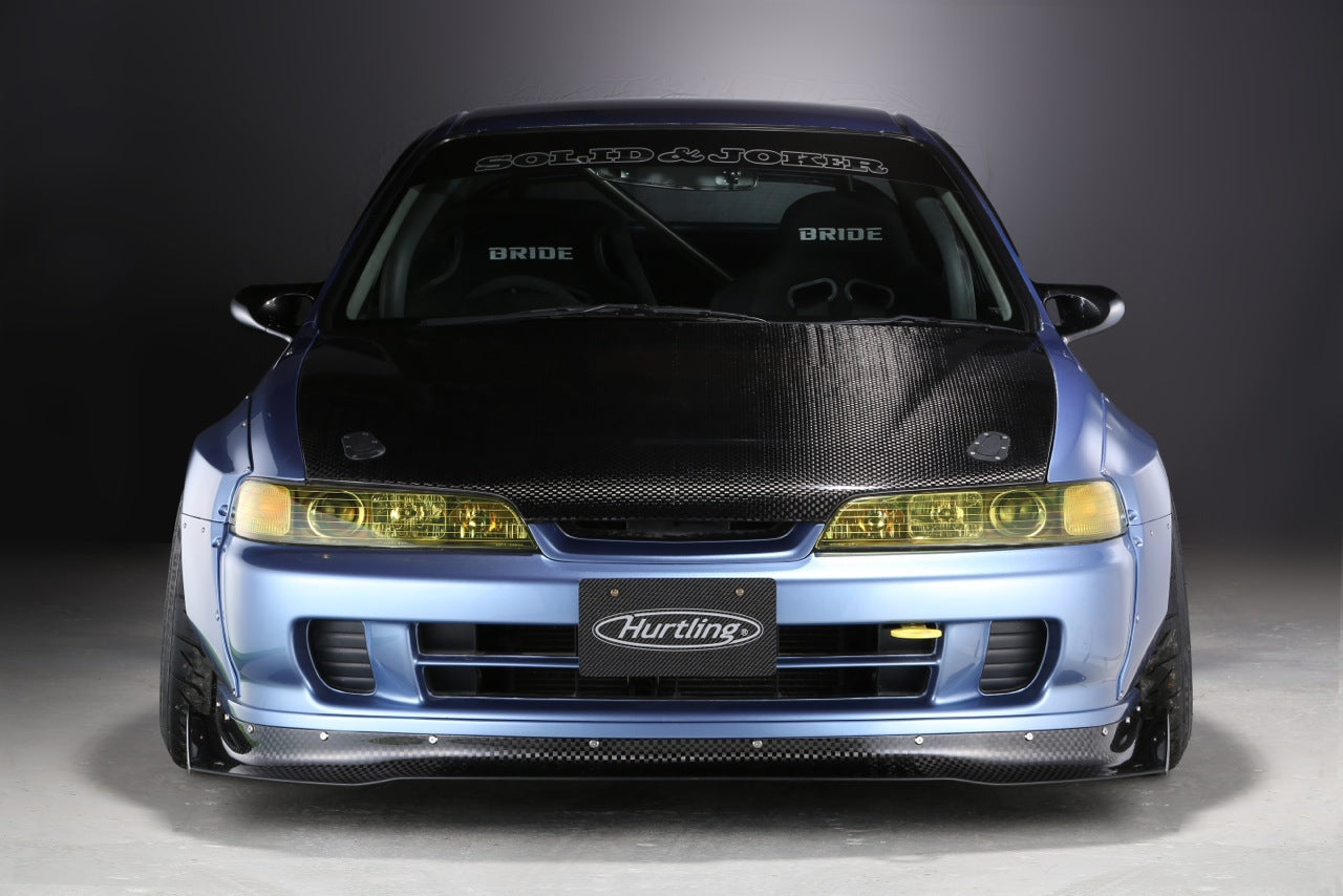VARIS SOLID JOKER TY-R WIDE BODY FRONT SPOILER 3K CARBON FOR HONDA INTEGRA DC2 HA-H002
