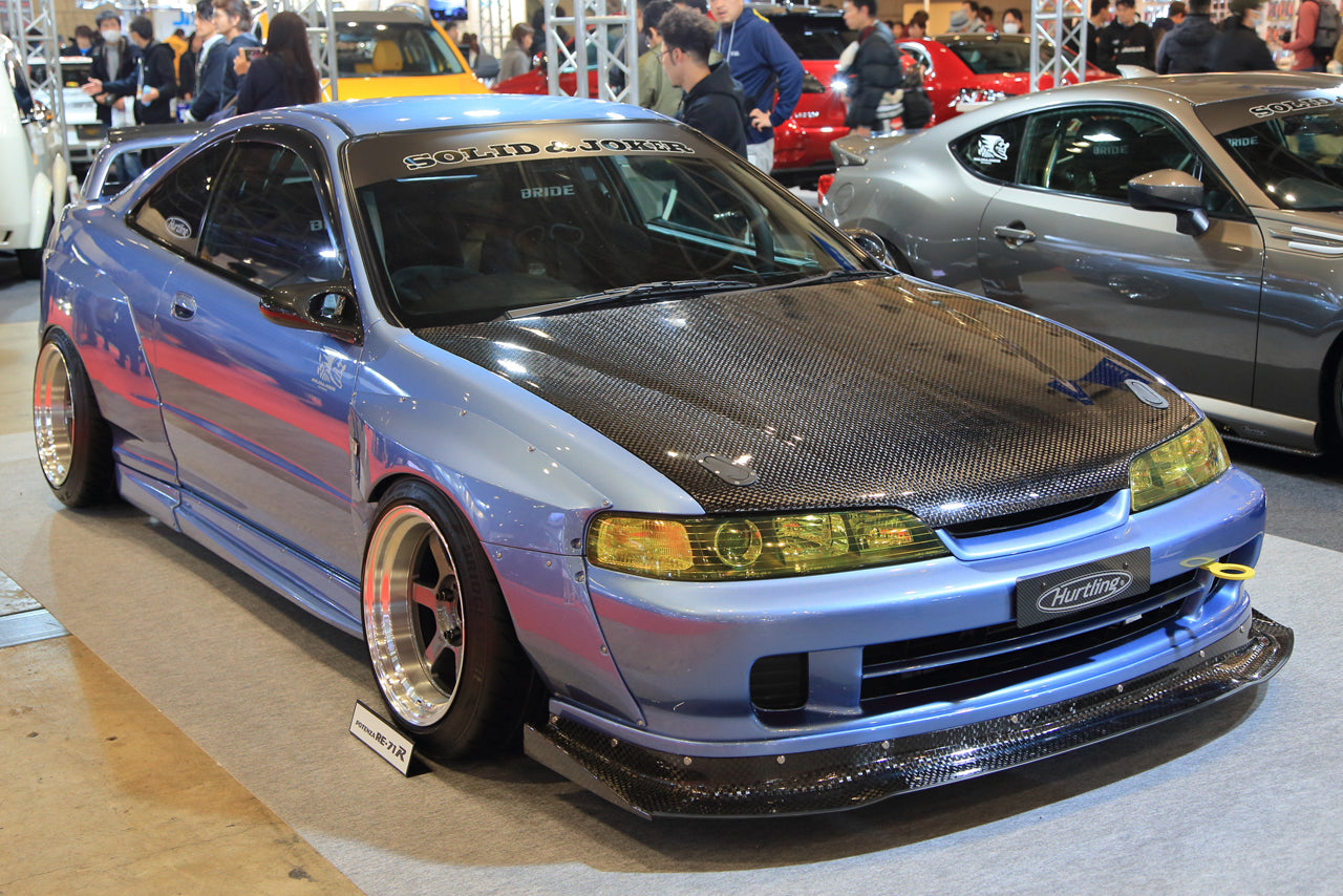 VARIS SOLID JOKER TY-R NORMAL BODY FRONT SPOILER 3K CARBON FOR HONDA INTEGRA DC2 HA-H001