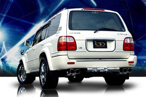 GANADOR MUFFLER EXHAUST FOR TOYOTA LAND CRUISER 100 CYGNUS GASOLINE 2UZ-FE 4.700CC GD-100