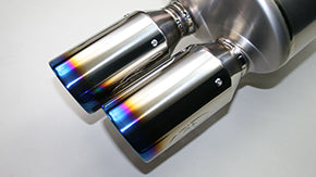 GANADOR VERTEX SPORTS TITANIUM POLISHED EXHAUST FOR SUBARU WRX S4 STI FA20 1,998CC GDE-405TPO