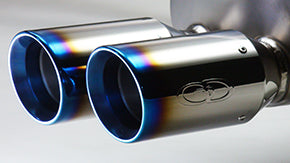 GANADOR VERTEX SPORTS TITANIUM POLISHED EXHAUST FOR SUBARU WRX S4 STI FA20 1,998CC GDE-405TPO