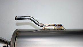 GANADOR VERTEX SPORTS TITANIUM BLUE EXHAUST FOR SUBARU WRX S4 STI FA20 1,998CC GDE-405TBL