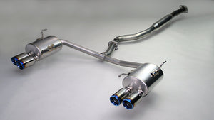 GANADOR VERTEX SPORTS TITANIUM POLISHED EXHAUST FOR SUBARU WRX S4 STI EJ20 1,994CC GDE-406TPO