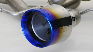 GANADOR ULTRA LIGHTWIGHT ALL TITANIUM MUFFLER EXHAUST BLUE FOR SUZUKU SWIFT SPORTS ZC33S K14C GDE-411TBL